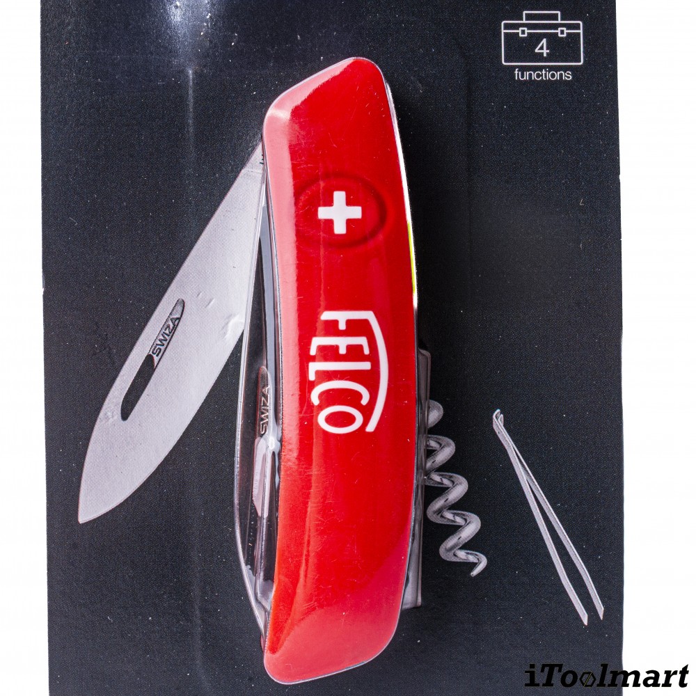 มีดพับอเนกประสงค์ FELCO 501 Swiss Knife 4 functions   Corkscrew