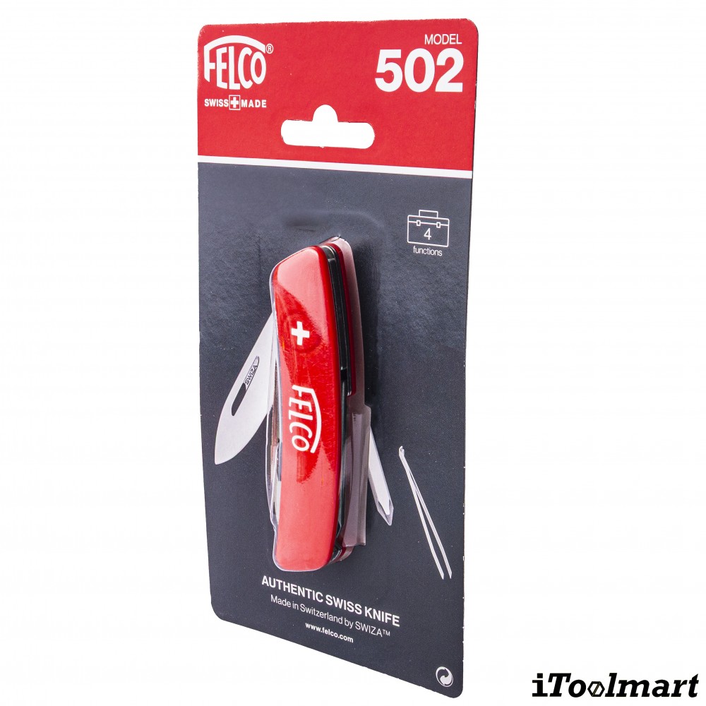 มีดพับอเนกประสงค์ FELCO 502 Swiss Knife 4 functions   Screwdriver