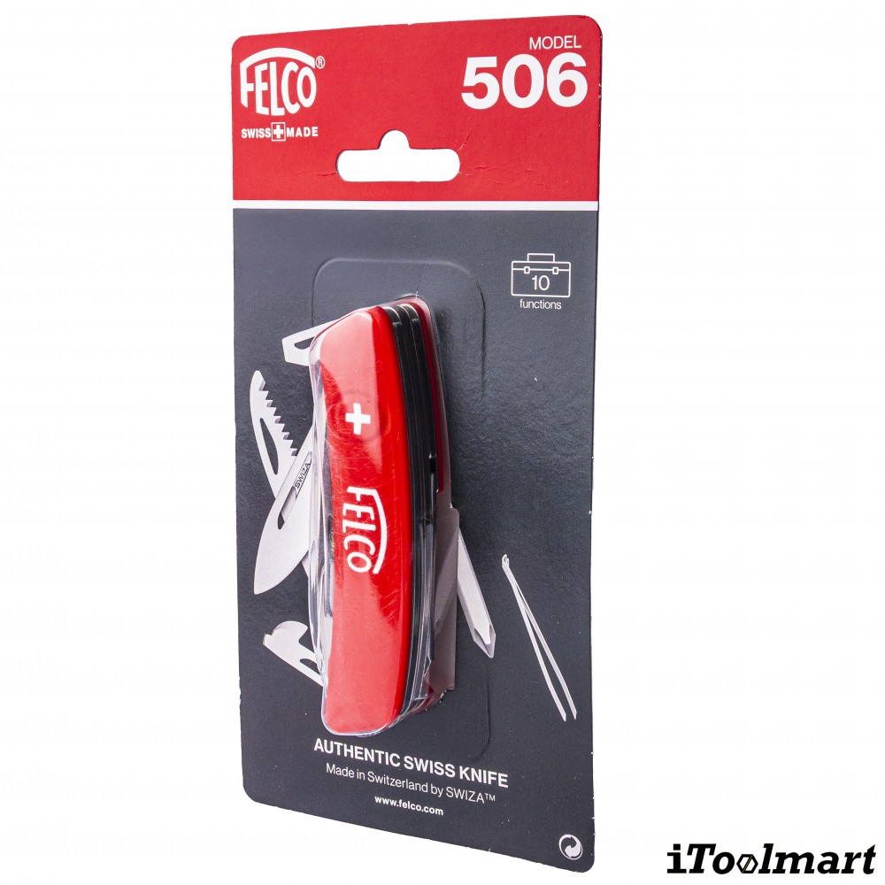 มีดพับอเนกประสงค์ FELCO 506 Swiss Knife 10 functions   Screwdriver