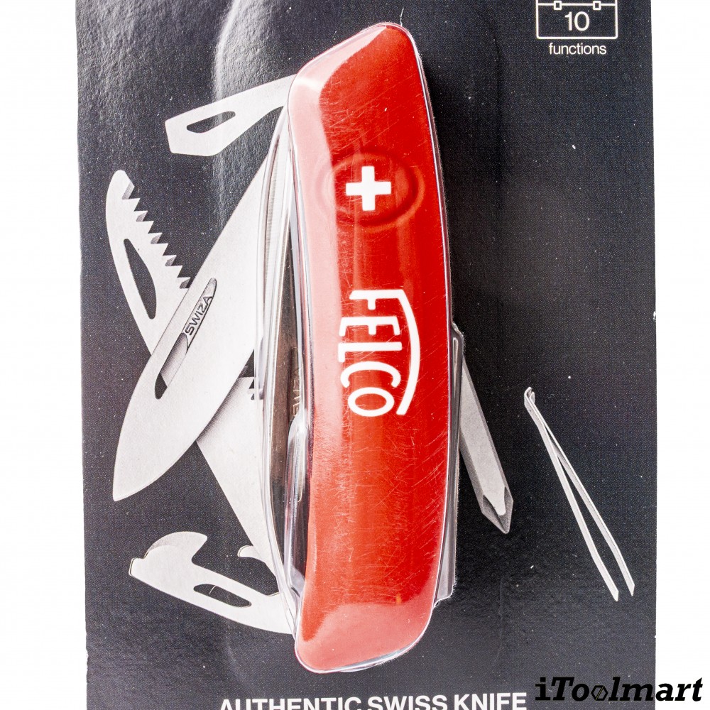 มีดพับอเนกประสงค์ FELCO 506 Swiss Knife 10 functions   Screwdriver