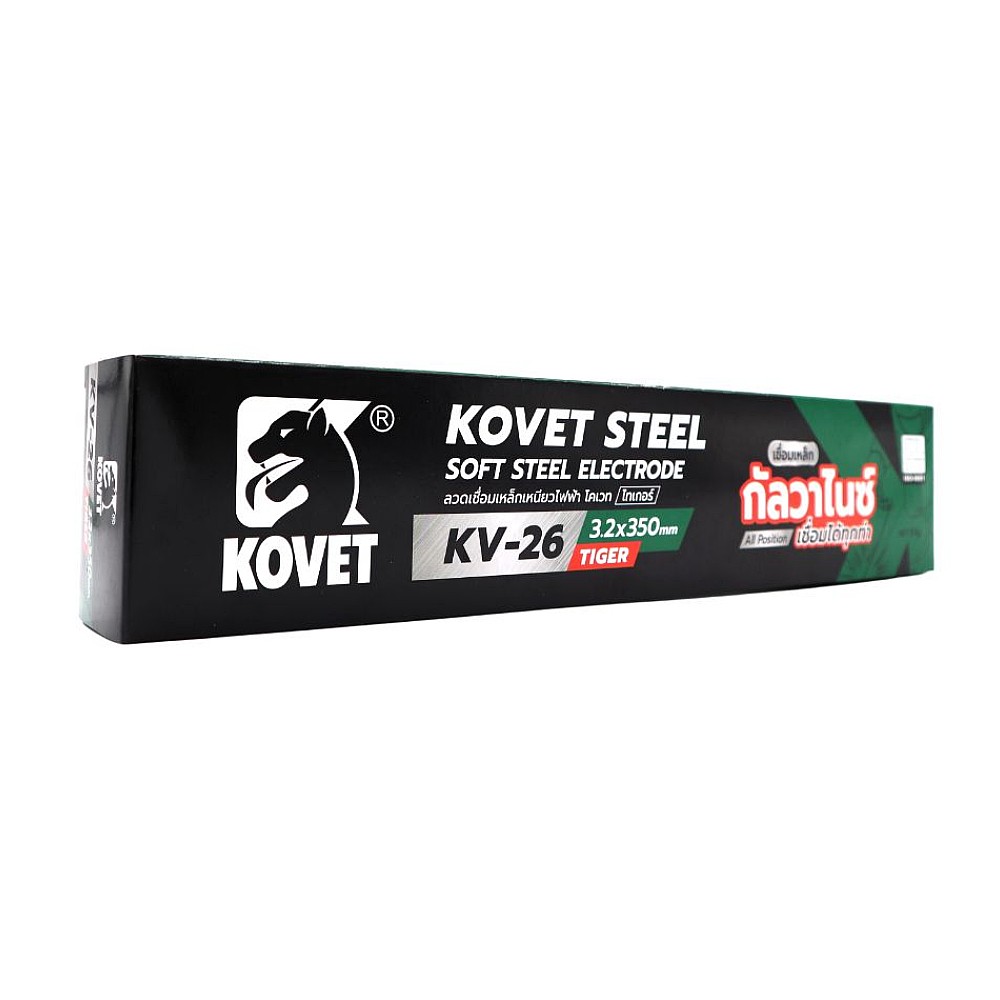 ลวดเหล็กเหนียว TIGER KOVET KV26 เขียว ขนาด 32 มม x 5 กก