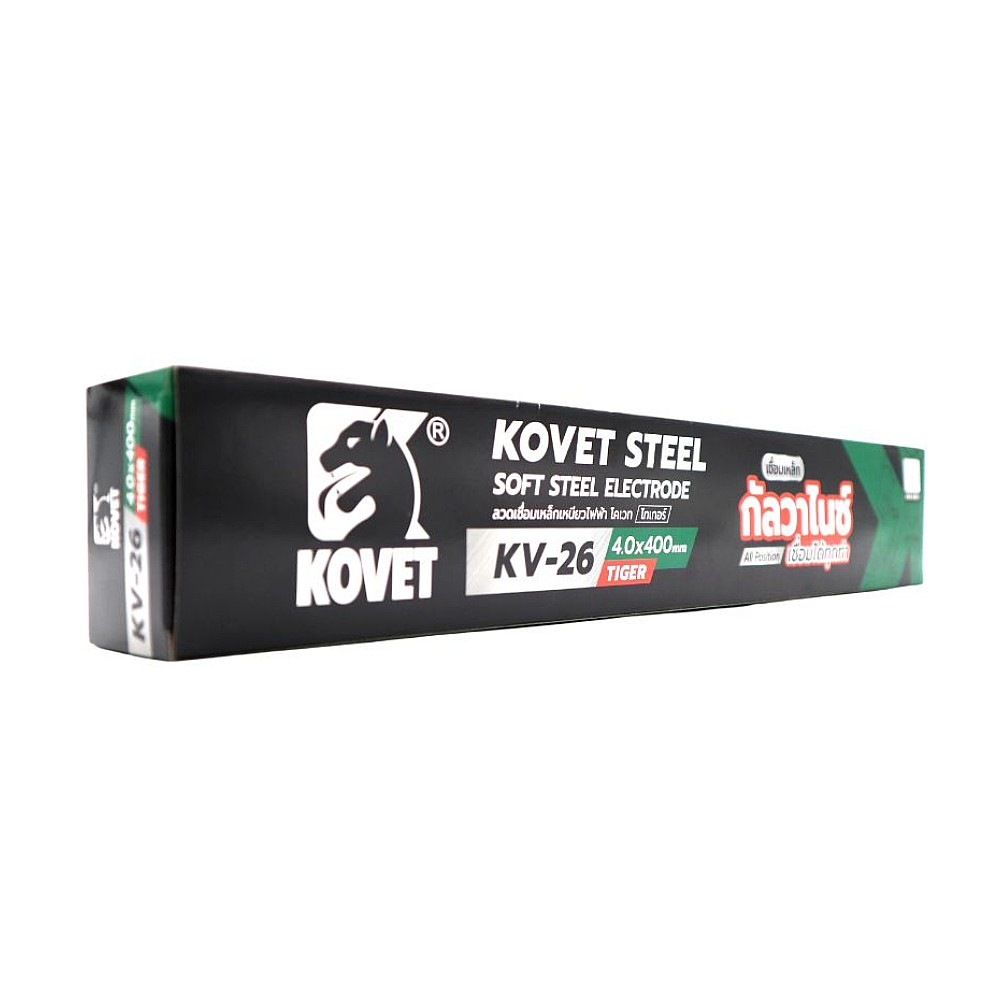ลวดเหล็กเหนียว TIGER KOVET KV26 เขียว ขนาด 40 มม x 5 กก