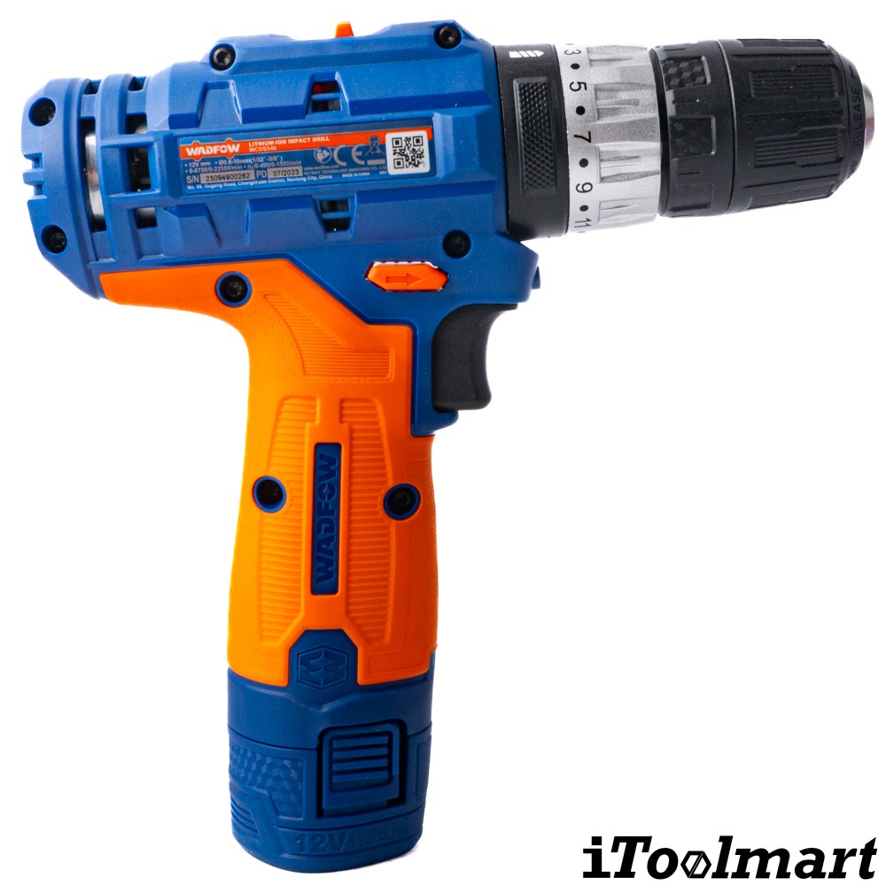 สว่านกระแทกไร้สาย WADFOW WCDS540 12V