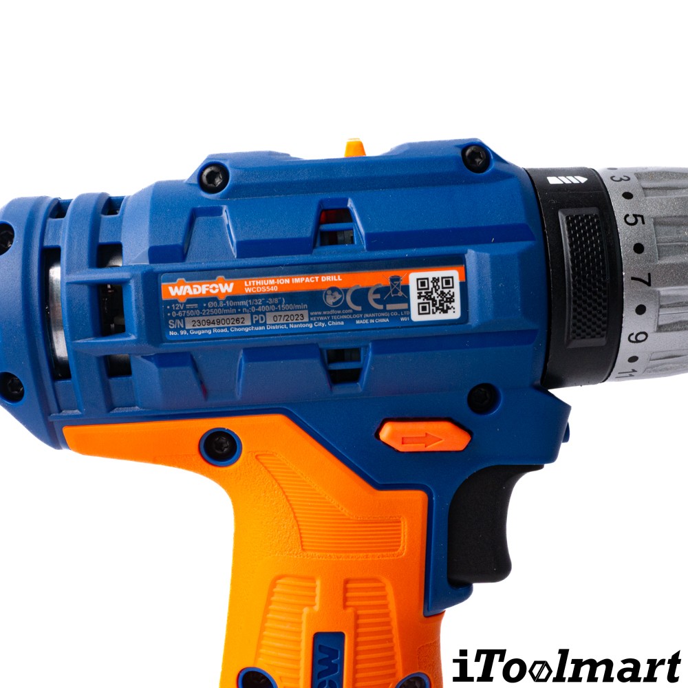 สว่านกระแทกไร้สาย WADFOW WCDS540 12V