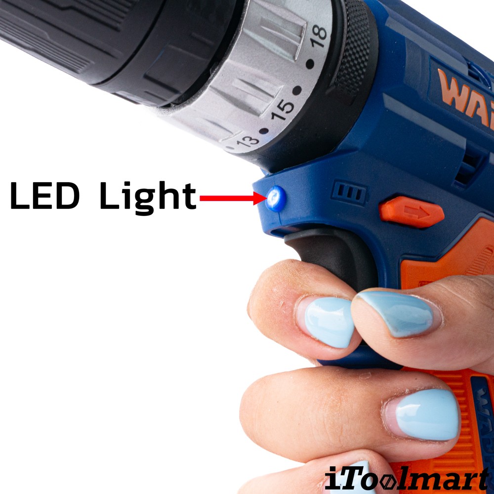 สว่านกระแทกไร้สาย WADFOW WCDS540 12V