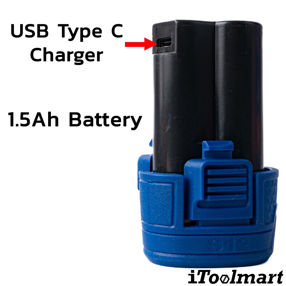 สว่านกระแทกไร้สาย WADFOW WCDS540 12V