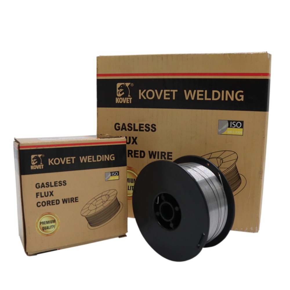 ลวดเหล็ก ไม่ใช้แก๊ส FCW KOVET E71TGS ขนาด 08 มม 5 กก