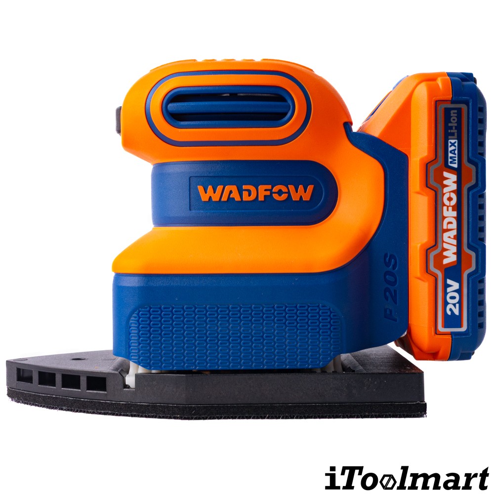 เครื่องขัดกระดาษทรายสามเหลี่ยมไร้สาย WADFOW WRAP5021 20V 