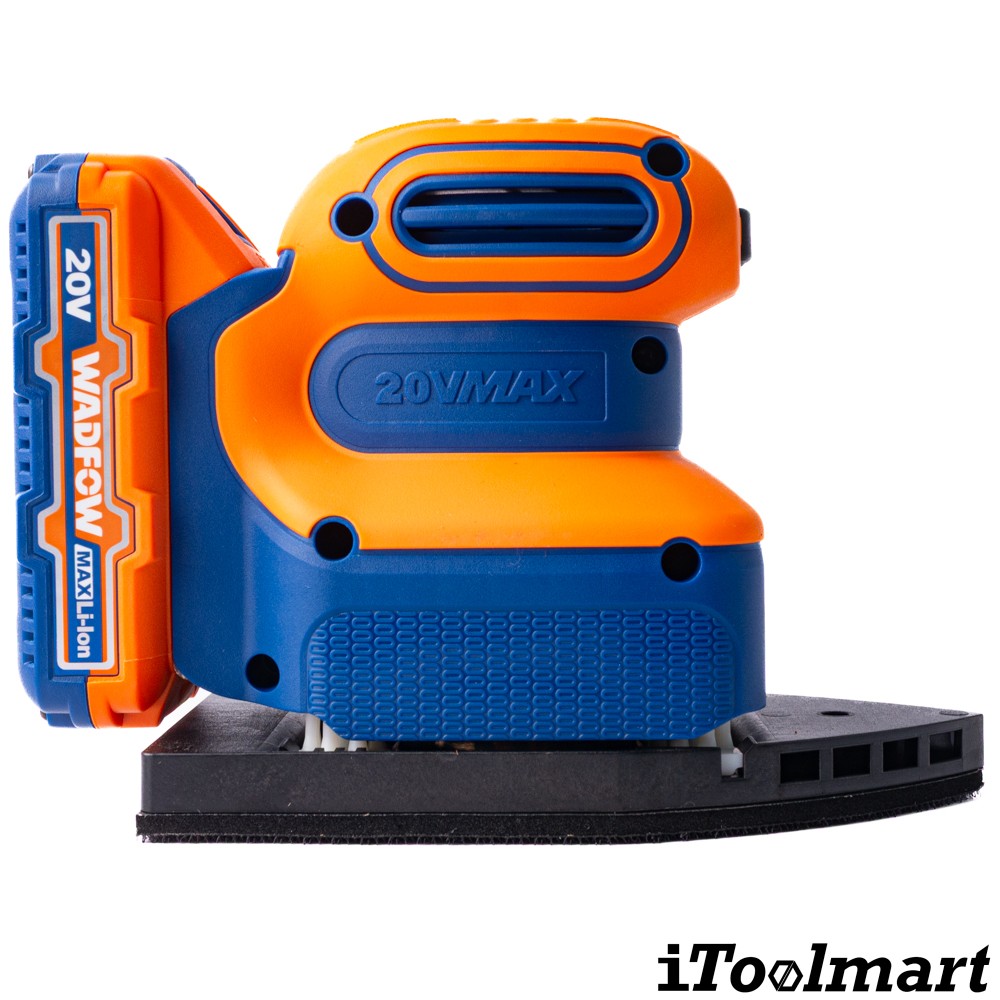 เครื่องขัดกระดาษทรายสามเหลี่ยมไร้สาย WADFOW WRAP5021 20V 