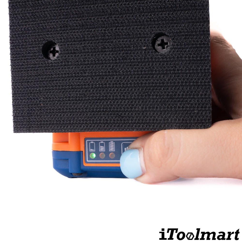 เครื่องขัดกระดาษทรายสามเหลี่ยมไร้สาย WADFOW WRAP5021 20V 