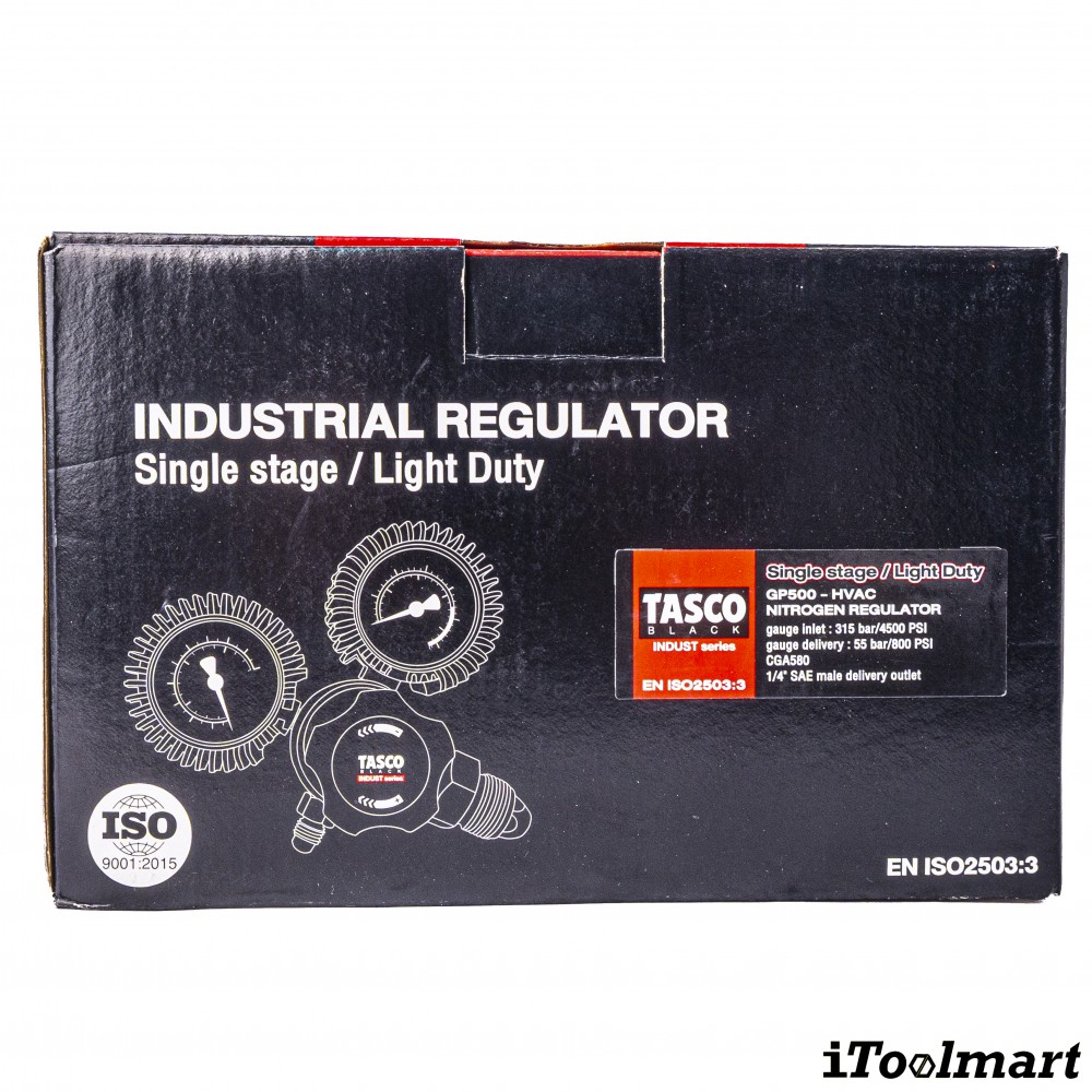 เกจไนโตรเจน TASCO BLACK GP500 HVAC Nitrogen Regulator