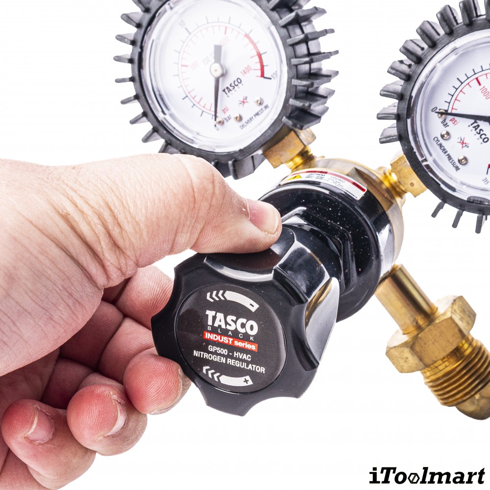 เกจไนโตรเจน TASCO BLACK GP500 HVAC Nitrogen Regulator