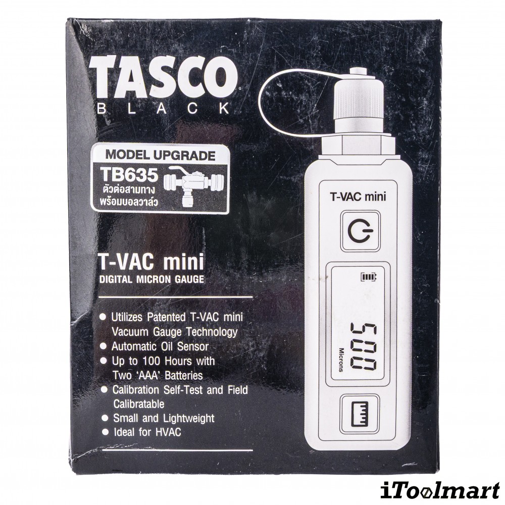 ชุดไมครอนเกจ TASCO BLACK TB635 T VAC MINI BV SET