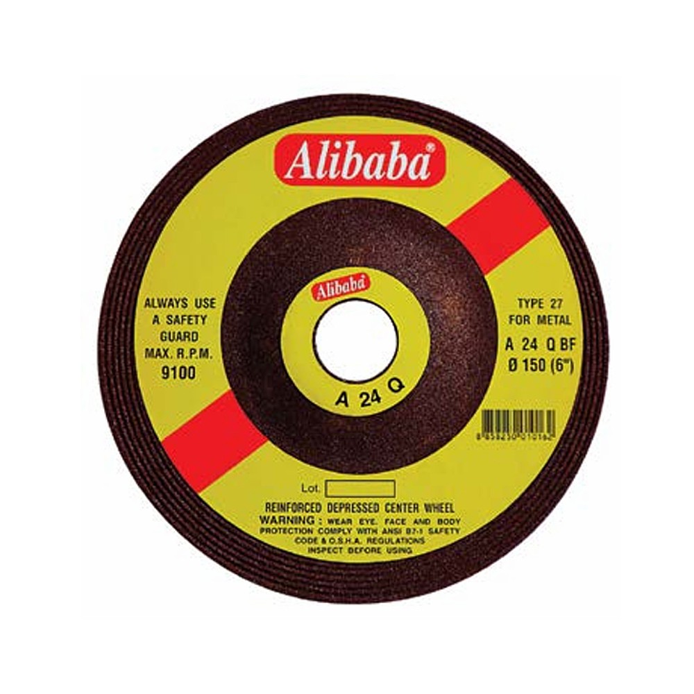 ใบเจียรเหล็ก Alibaba คีนิค ขนาด 6 x 6 มม