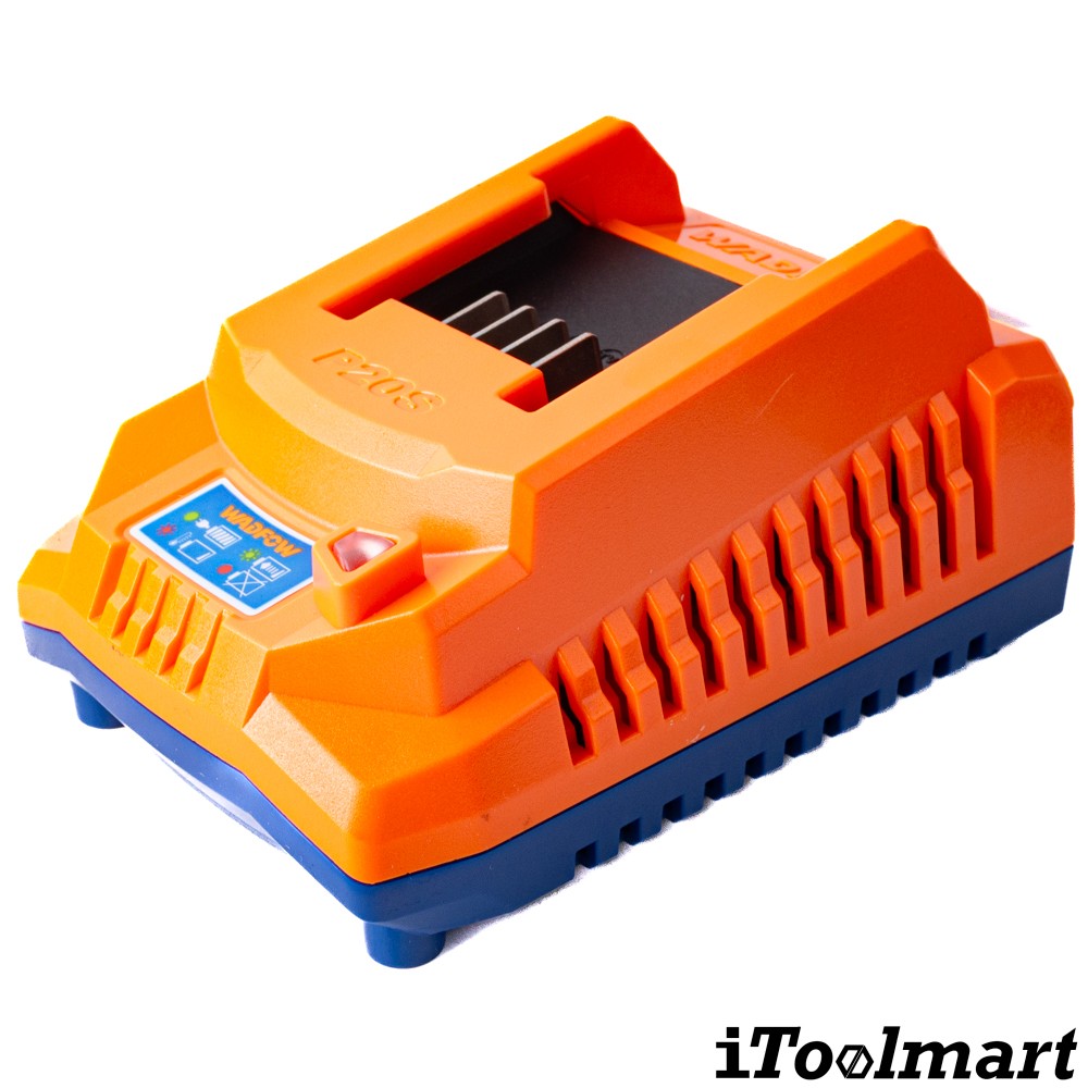 บล็อกกระแทกไร้สาย WADFOW WWCD1B481 ขนาด 1 2 นิ้ว 20V  พร้อมแบตเตอรี่และแท่นชาร์จ
