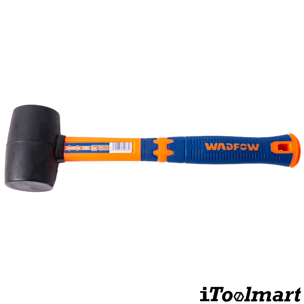 ค้อนยาง ด้ามไฟเบอร์ WADFOW WHM7301 ขนาด 8oz 