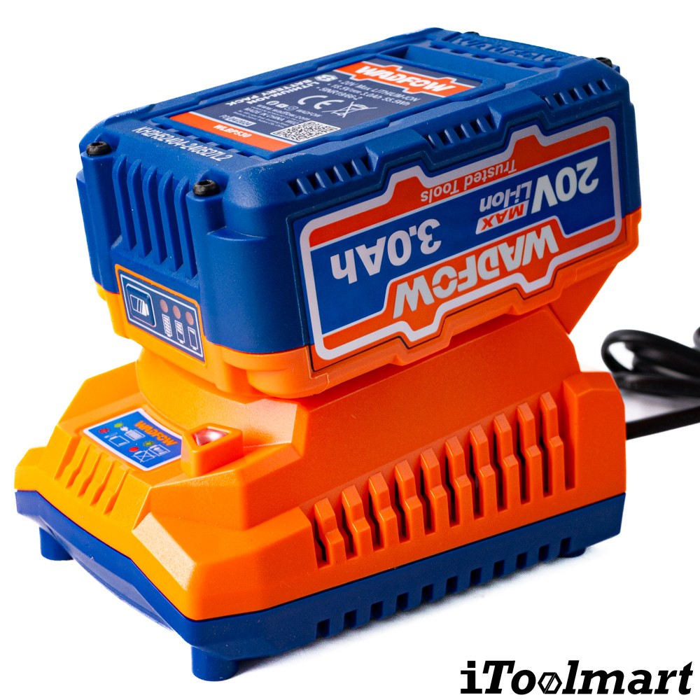 เลื่อยวงเดือนไร้สาย WADFOW WLWP5521 20V ขนาด 165 mm 