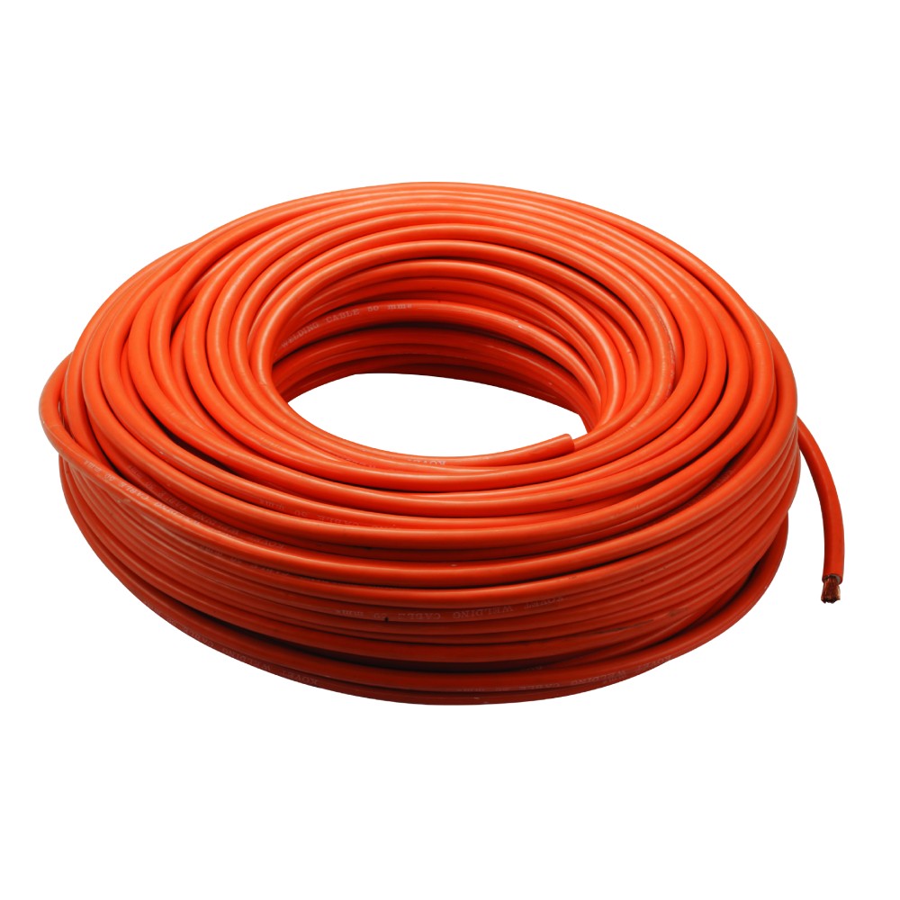 สายเชื่อม PVC Alibaba 50 มม 1100 สีส้ม