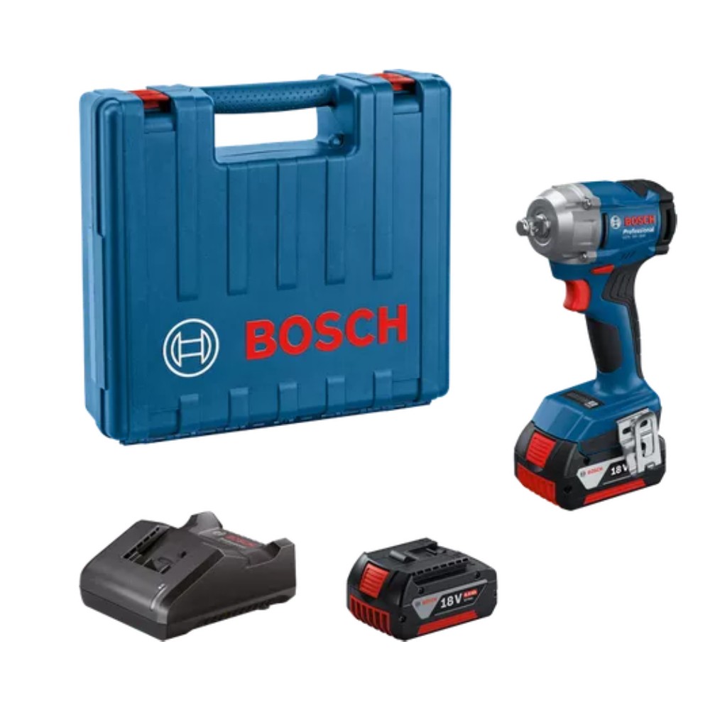 บล็อกกระแทกไร้สาย BOSCH GDS 18V 350 ขนาด 1 2 นิ้ว แรงบิด 350 นิวตันเมตร