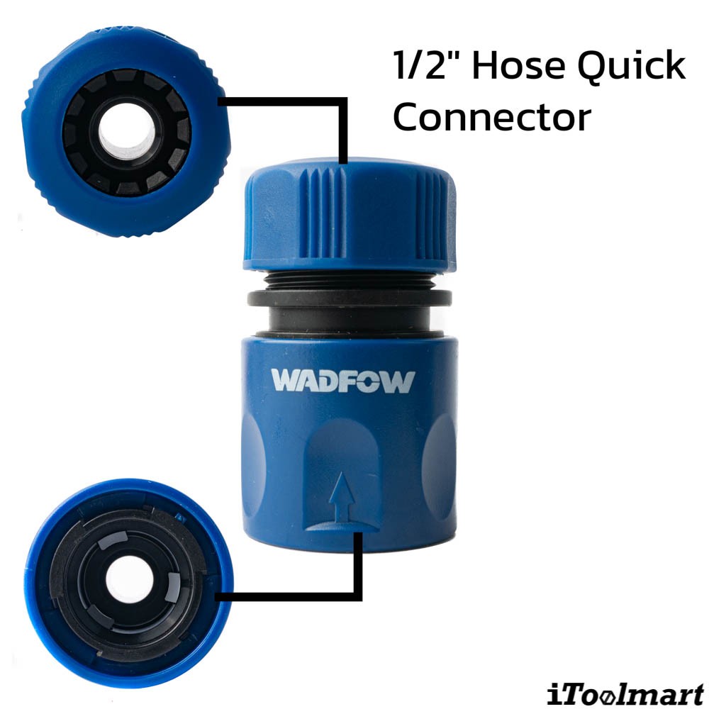 ชุดข้อต่อสายยาง 3 ชิ้น WADFOW WQC2E33