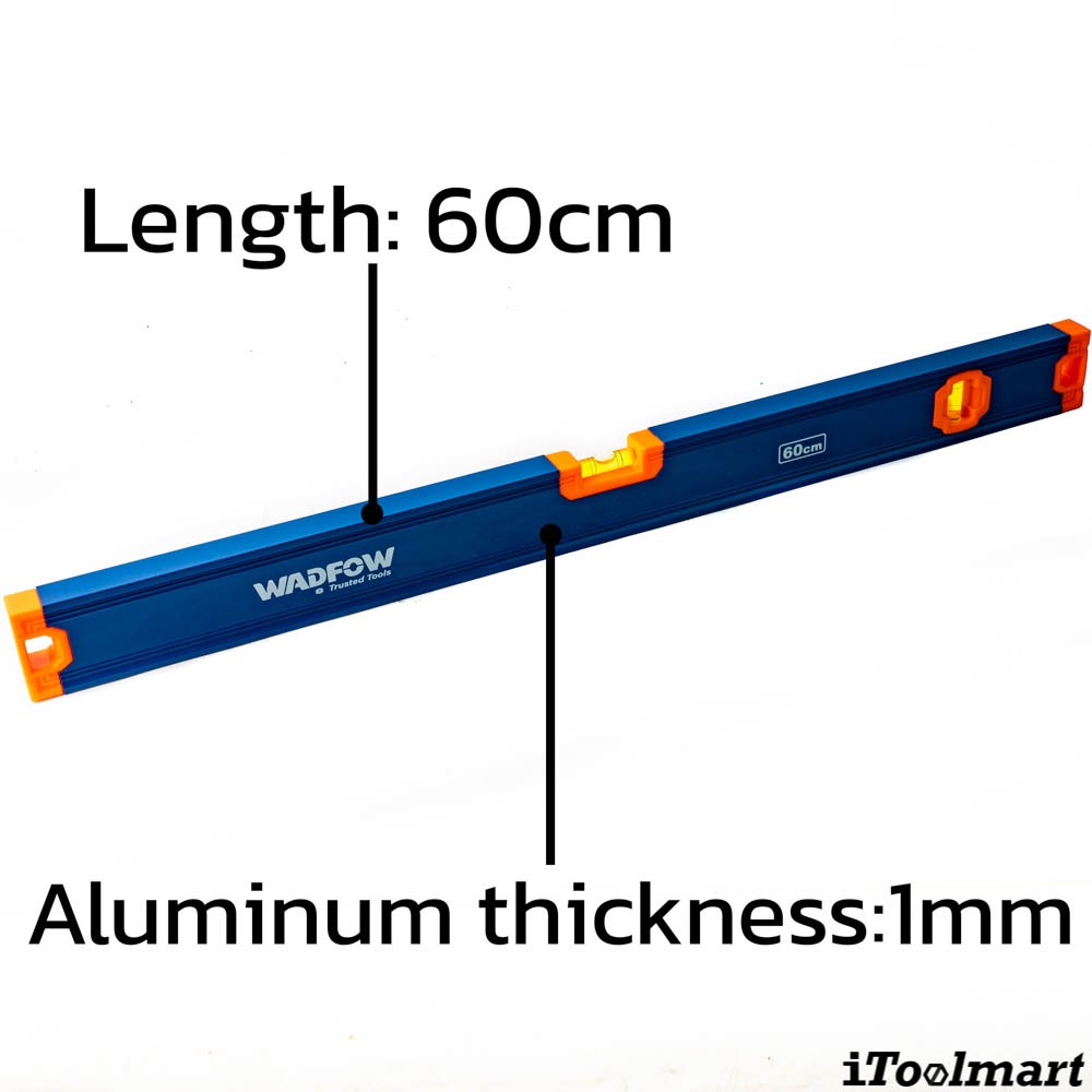 ระดับน้ำ WADFOW WSL2G60 ขนาด 600 mm 