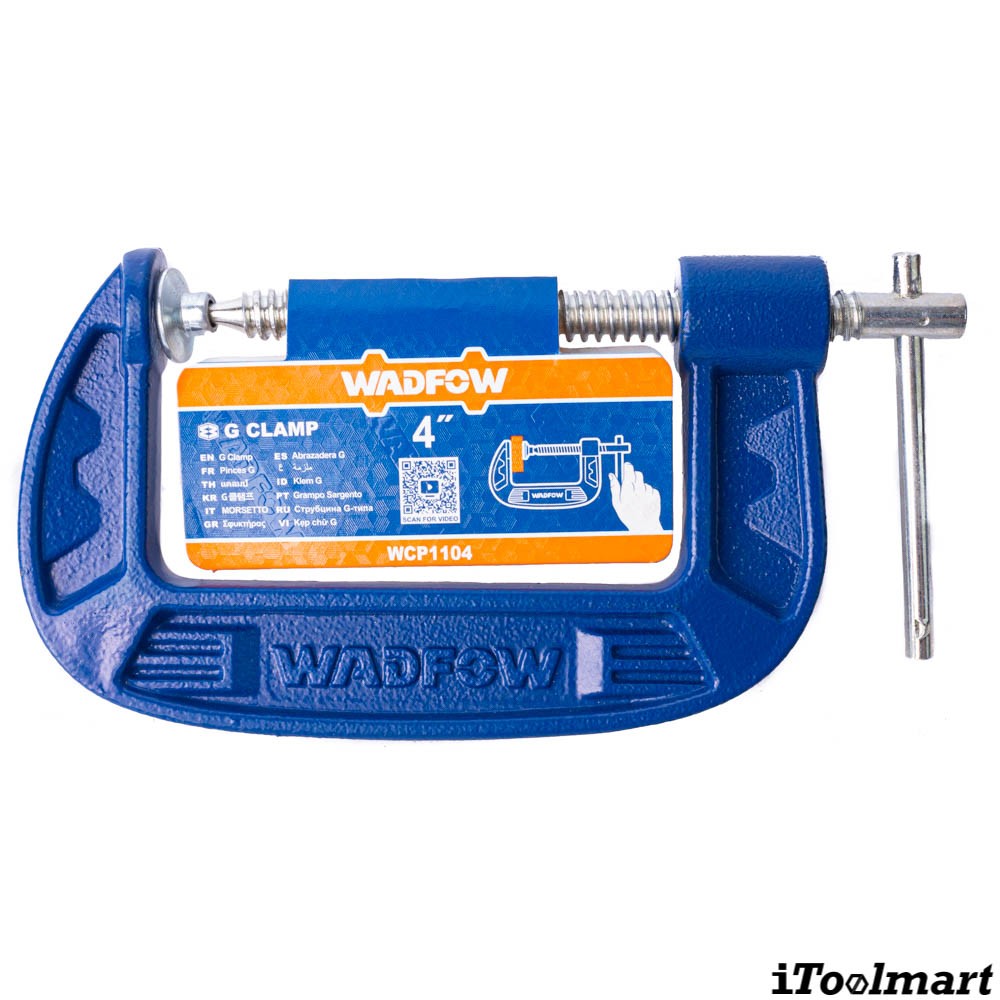 ปากกาจับชิ้นงาน WADFOW WCP1104 ขนาด 4 นิ้ว  100 มม  