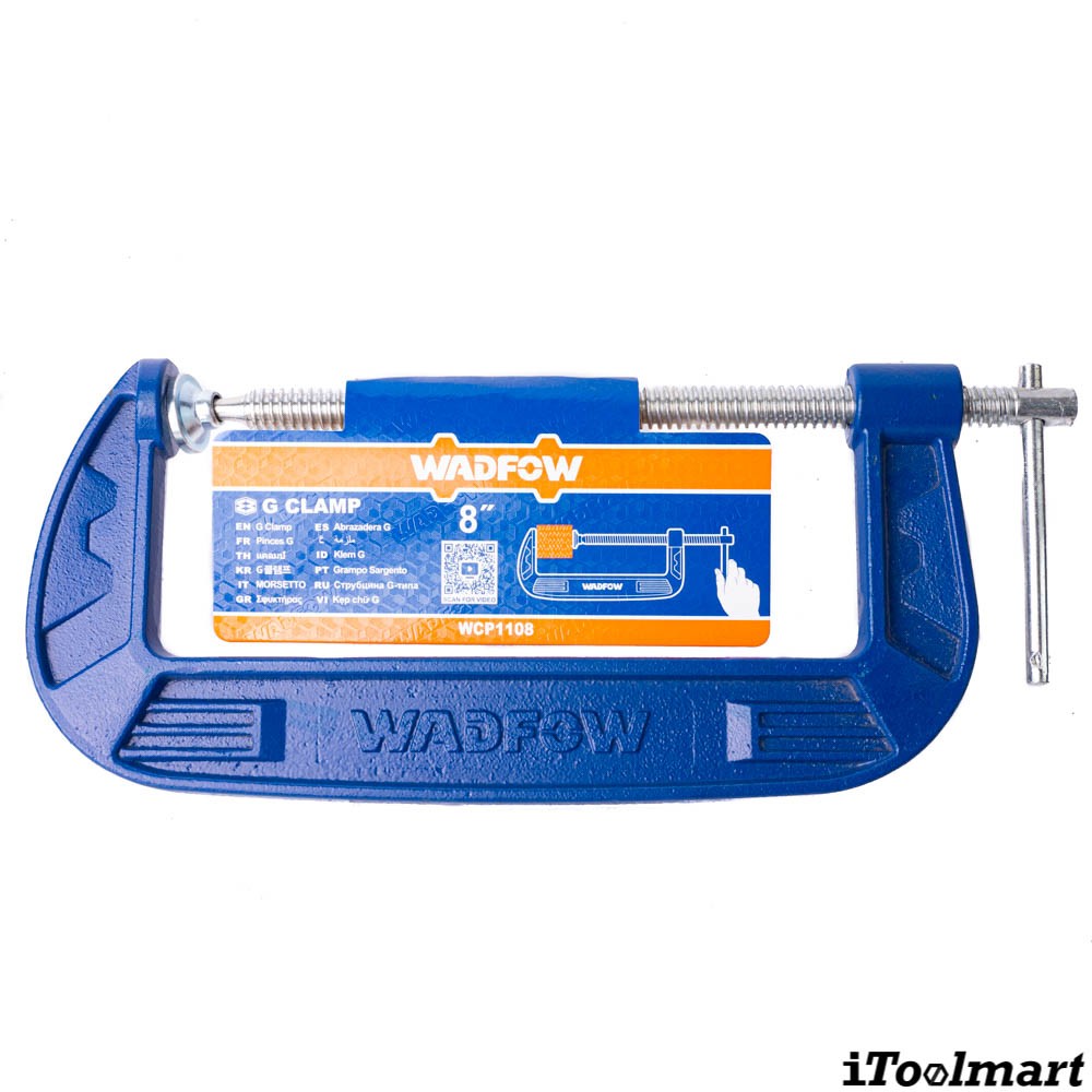 ปากกาจับชิ้นงาน WADFOW WCP1108 ขนาด 8 นิ้ว  200 มม  