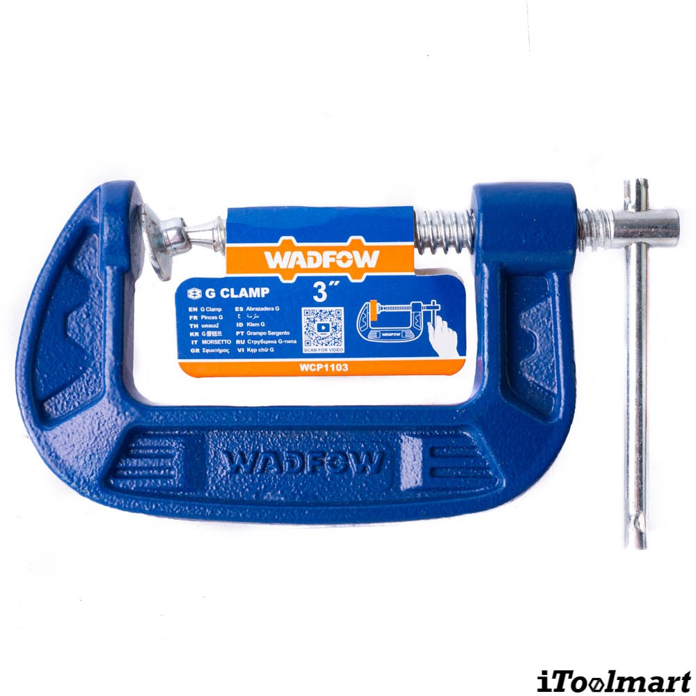 ปากกาจับชิ้นงาน WADFOW WCP1103 ขนาด 3 นิ้ว  75 มม  