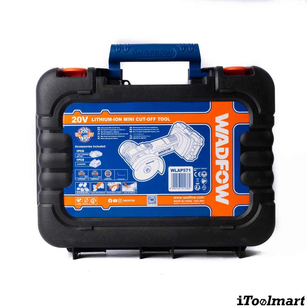 เครื่องตัดไร้สาย WADFOW WLAP571 20V ขนาด 3 นิ้ว 