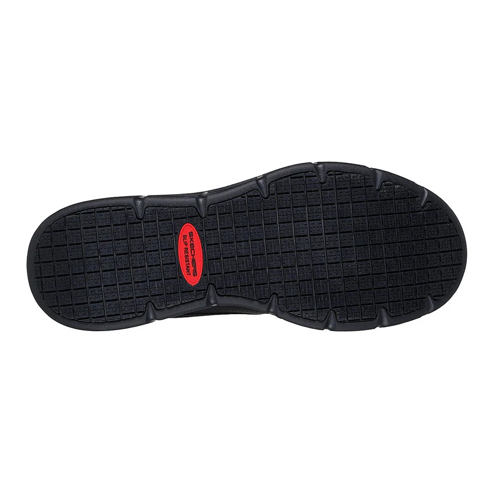 รองเท้าเซฟตี้ Skechers 200343 Work Corart สีดำ พื้นกันลื่น Memory Foam ป้องกันอันตรายจากไฟฟ้า