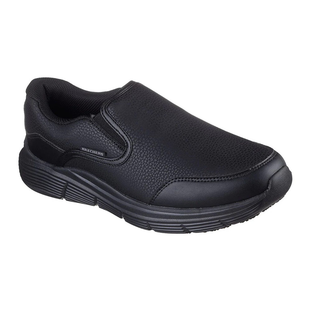 รองเท้าเซฟตี้ Skechers 200343 Work Corart สีดำ พื้นกันลื่น Memory Foam ป้องกันอันตรายจากไฟฟ้า