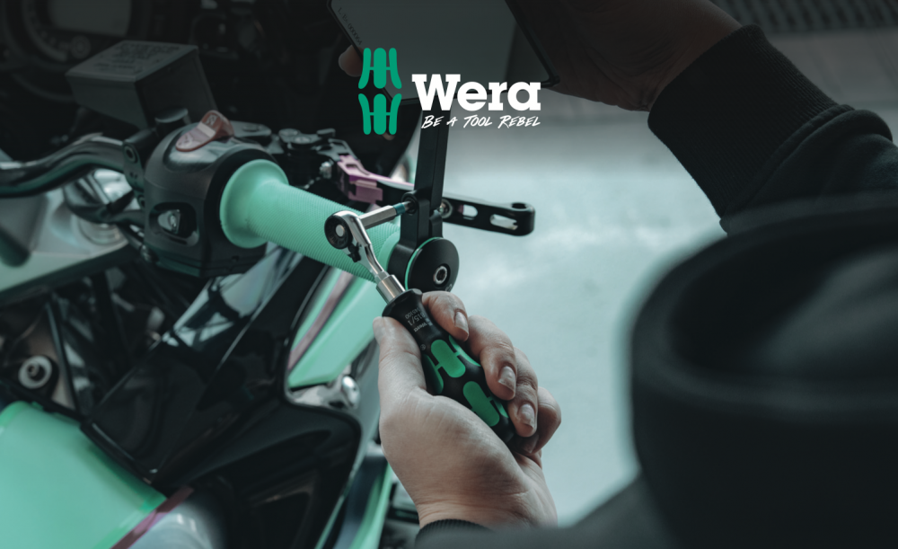 ชุดไขควงและประแจ Wera Tool-Check Modular Motorcycle 1 05049030001 (22 ชิ้น)