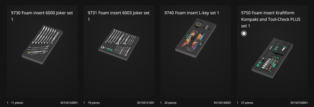 ตู้เครื่องมือ Wera 9702 Tool Rebel roller cabinet Stainless XXL 2 05150132001 พร้อมเครื่องมือ 202 ชิ้น
