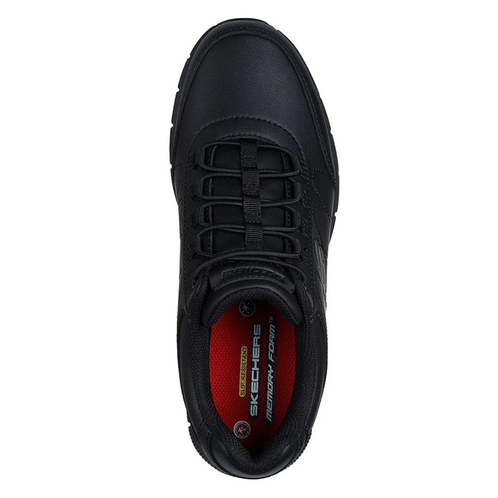 รองเท้าเซฟตี้ Skechers 200272 Work Nampa Osil  Work Mens  No 7 5 สีดำ