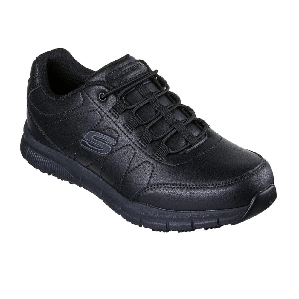 รองเท้าเซฟตี้ Skechers 200272 Work Nampa Osil  Work Mens  No 7 5 สีดำ