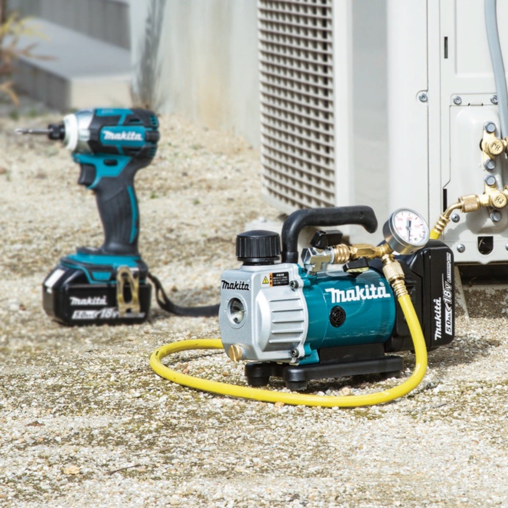 แวคคั่มปั๊มไร้สาย MAKITA DVP180Z Cordless Vacuum Pump 18V 50 ลิตร นาที  ตัวเปล่า 