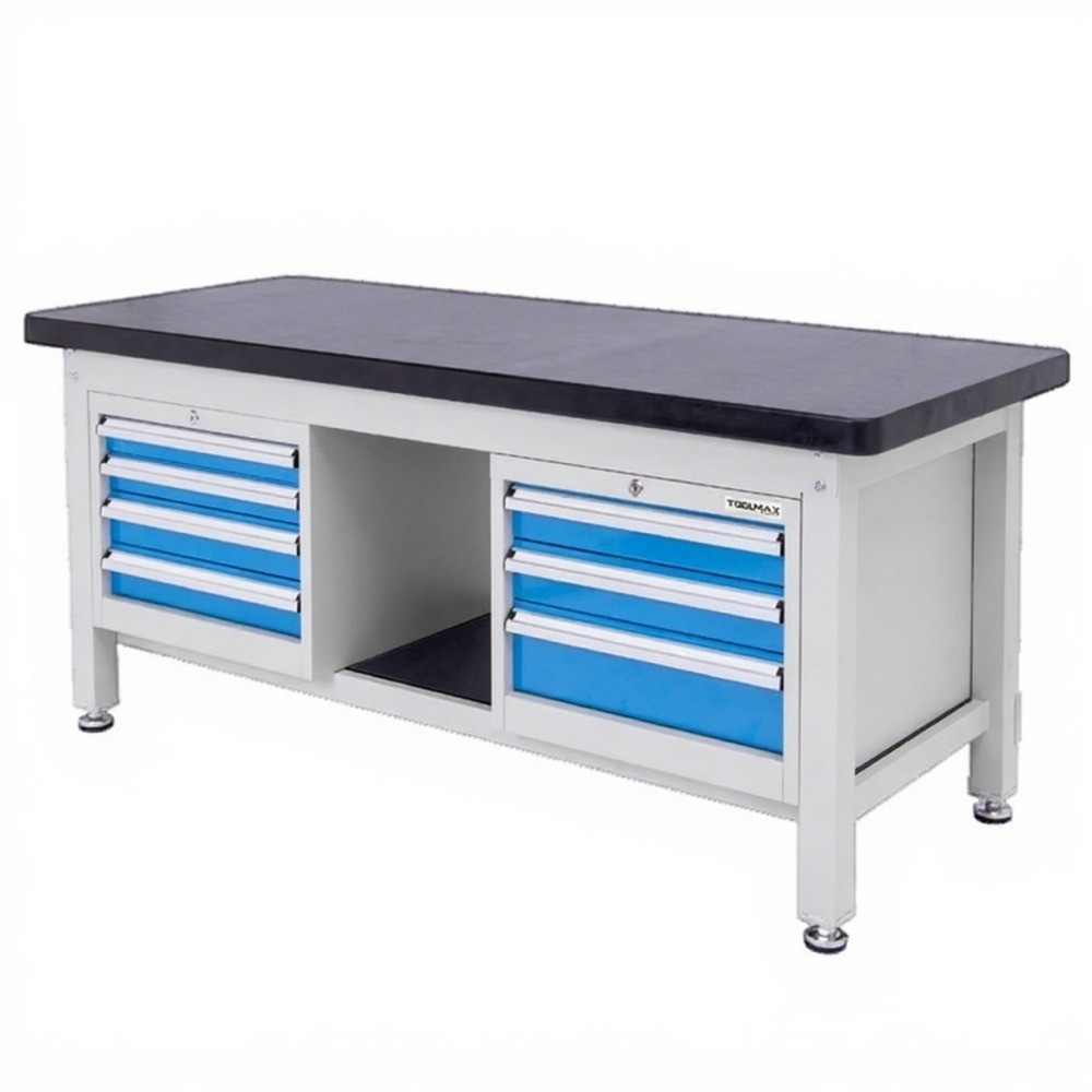 โต๊ะช่างพร้อมลิ้นชักเก็บเครื่องมือ TOOLMAX WA 1875EE ขนาด W1800xD750xH800 มม 