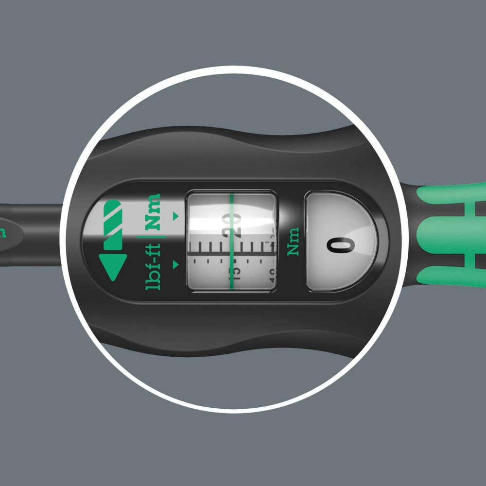 ประแจปอนด์ Wera Click Torque C 2 torque wrench Drive  20 100 Nm 05075621001