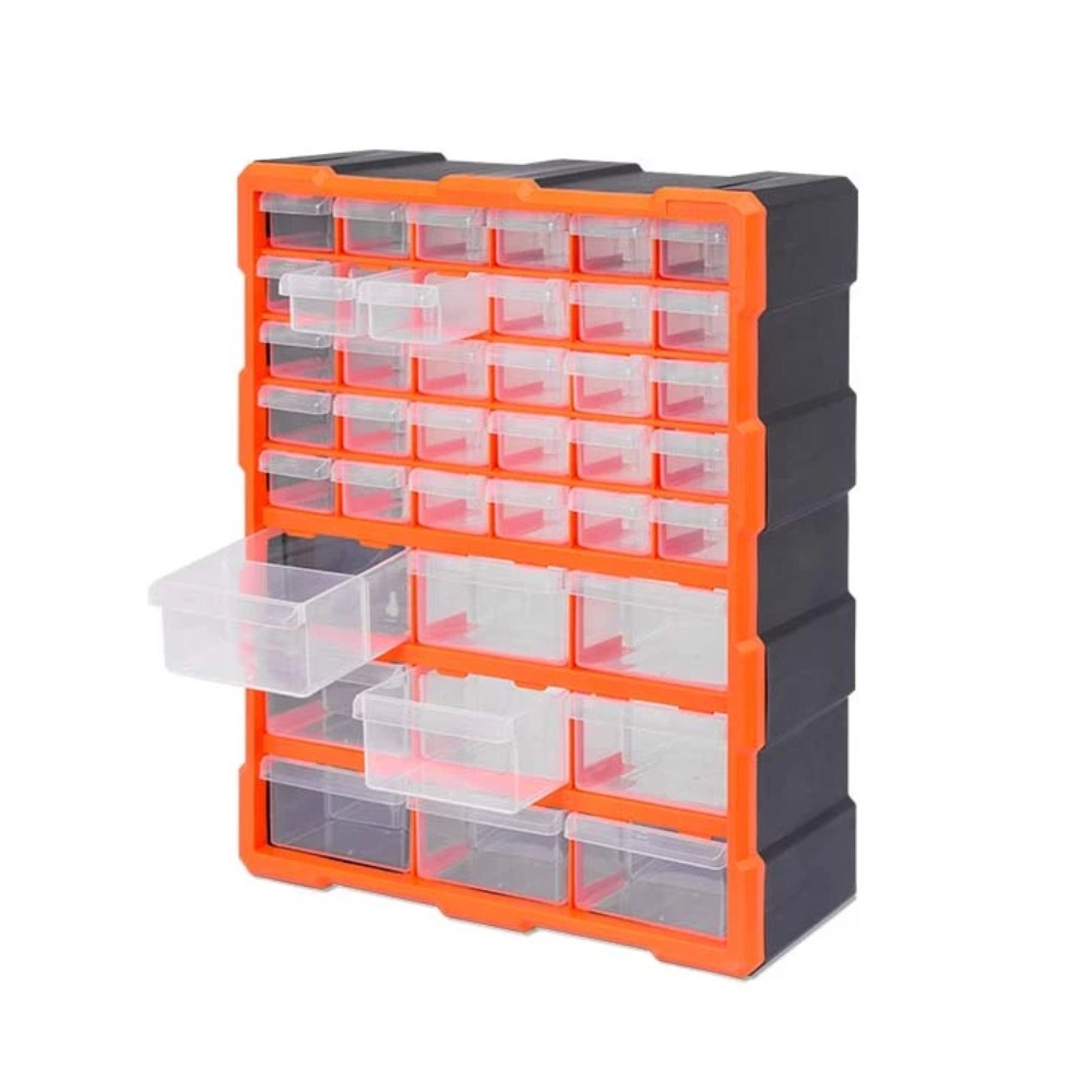 ตู้ใส่กล่องอะไหล่พลาสติก TOOLMAX CB0502 ลิ้นชักใส 30 9 ช่อง