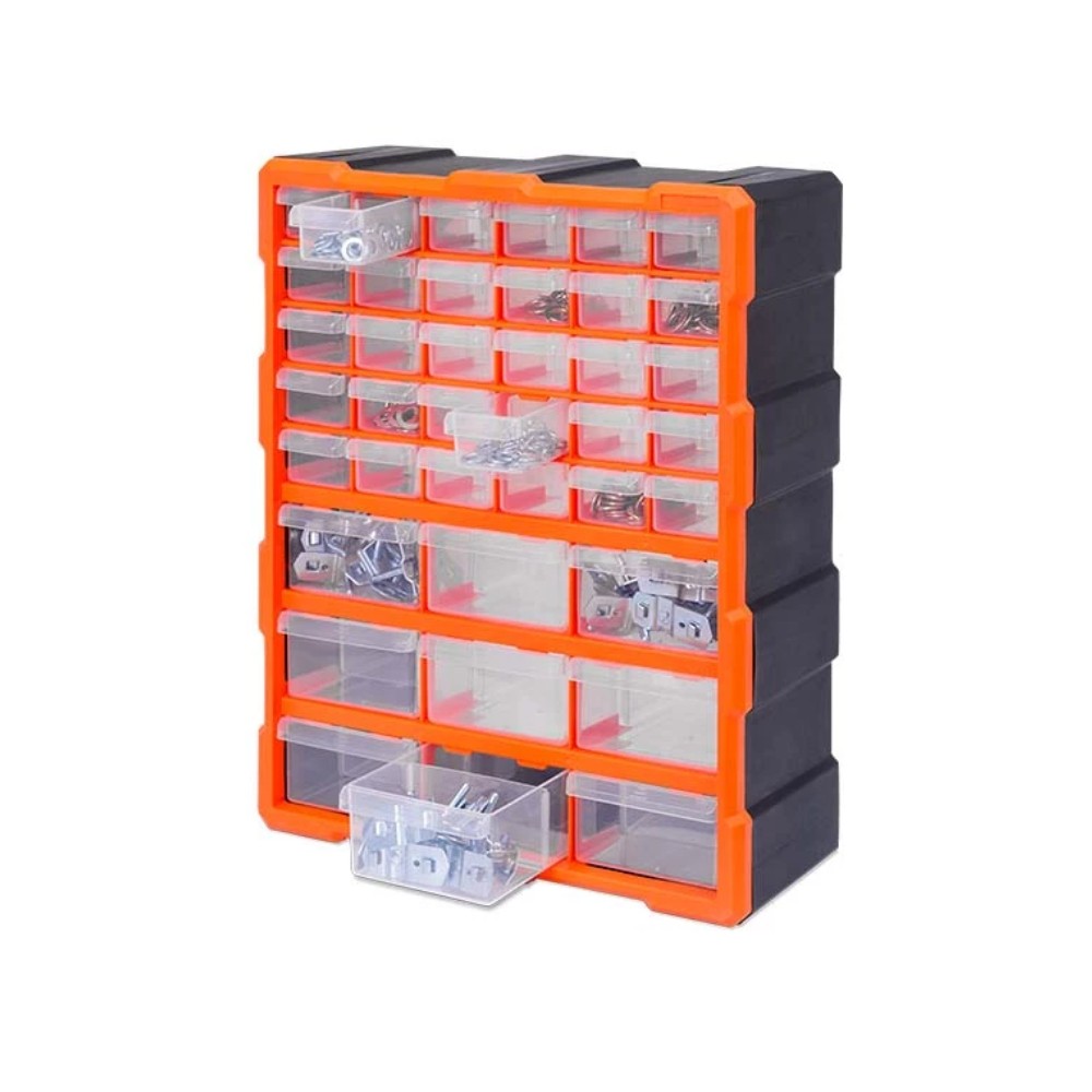 ตู้ใส่กล่องอะไหล่พลาสติก TOOLMAX CB0502 ลิ้นชักใส 30 9 ช่อง