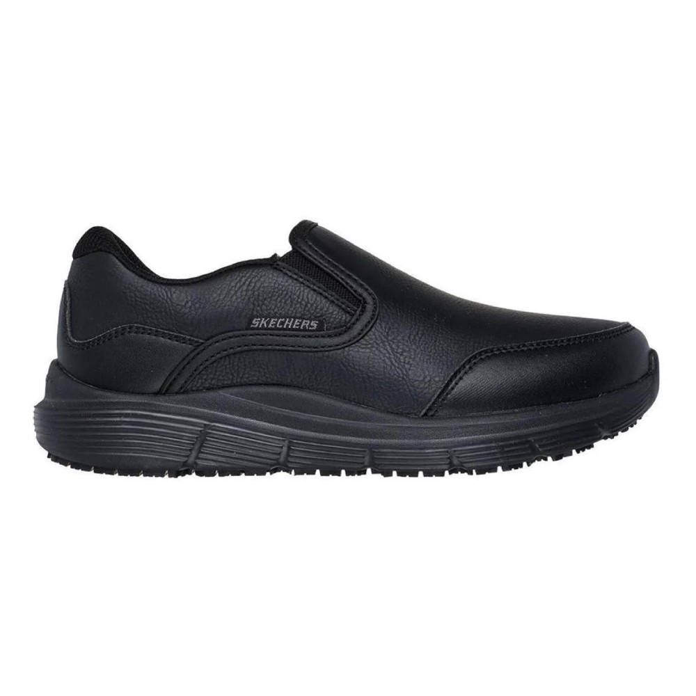 รองเท้าเซฟตี้ Skechers 108274 Corart Uzera (Work Womens) สีดำ พื้นกันลื่น Memory Foam ป้องกันอันตรายจากไฟฟ้า