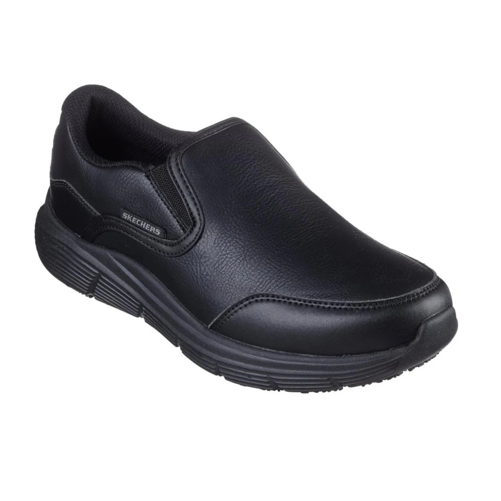 รองเท้าเซฟตี้ Skechers 108274 Corart Uzera (Work Womens) สีดำ พื้นกันลื่น Memory Foam ป้องกันอันตรายจากไฟฟ้า