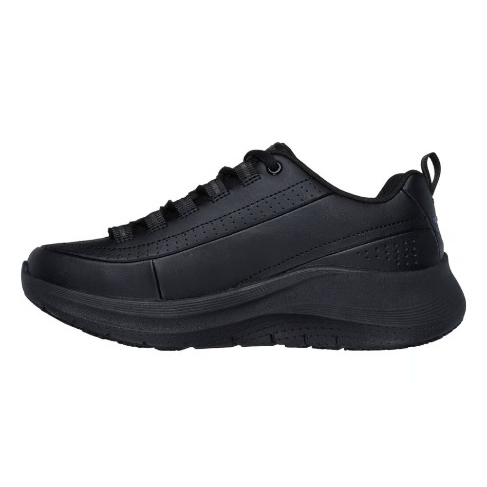 รองเท้าเซฟตี้ Skechers 108268 Arch Fit 2.0 Slip Resistant (Work Womens) สีดำ พื้นกันลื่น ระบายความร้อนด้วยอากาศ ป้องกันอันตรายจากไฟฟ้า