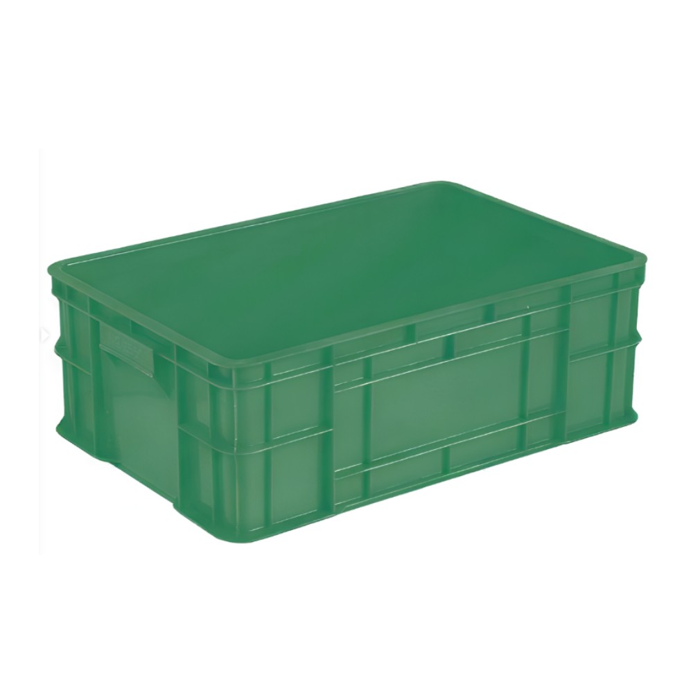 ลังทึบ JBJ 2550 สีเขียว ขนาด 645 x 440 x 230 มม 