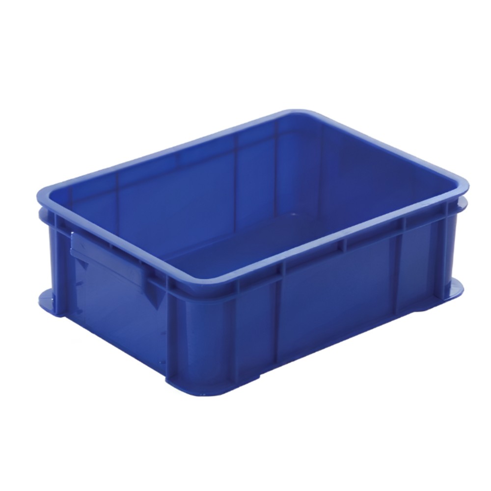 ลังทึบ JBJ 2555 สีน้ำเงิน ขนาด 440 x 328 x 150 มม 