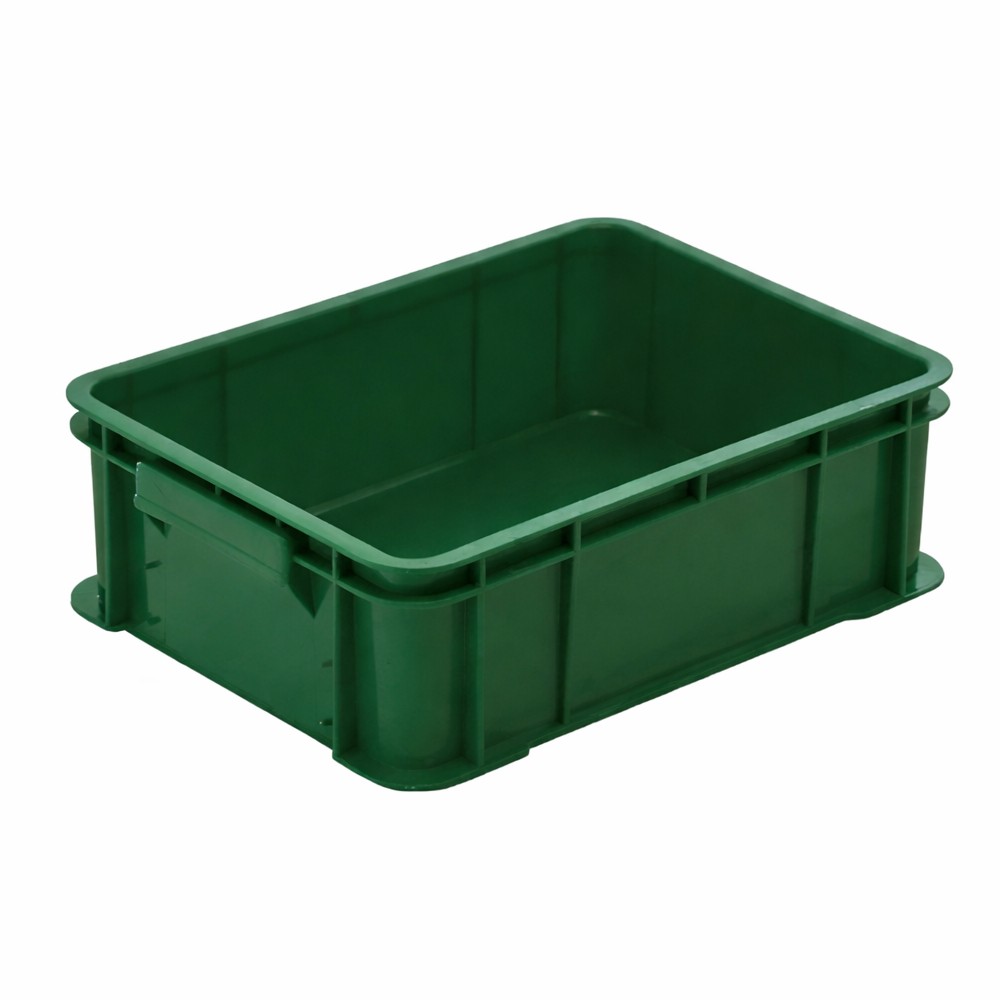 ลังทึบ JBJ 2555 สีเขียว ขนาด 440 x 328 x 150 มม 