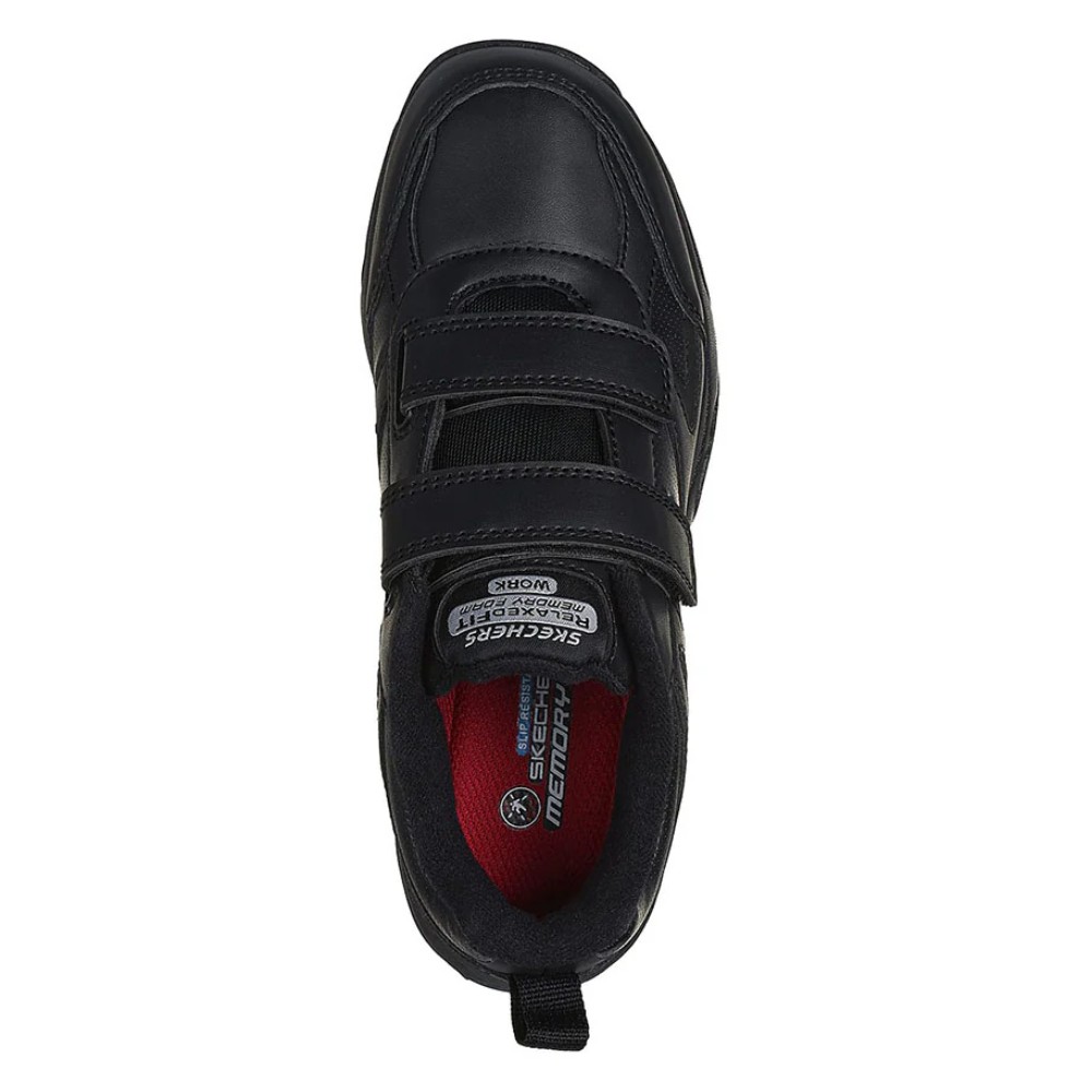 รองเท้าเซฟตี้ Skechers&nbsp;108149 Dighton Kistler SR (Work Womens) สีดำ พื้นกันลื่น Memory Foam ป้องกันอันตรายจากไฟฟ้า