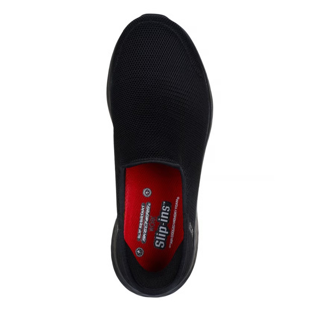รองเท้าเซฟตี้ Skechers 08208 Skech-Lite Pro Floom (Work Womens) สีดำ รองเท้าแบบสวม พื้นกันลื่น ป้องกันอันตรายจากไฟฟ้า