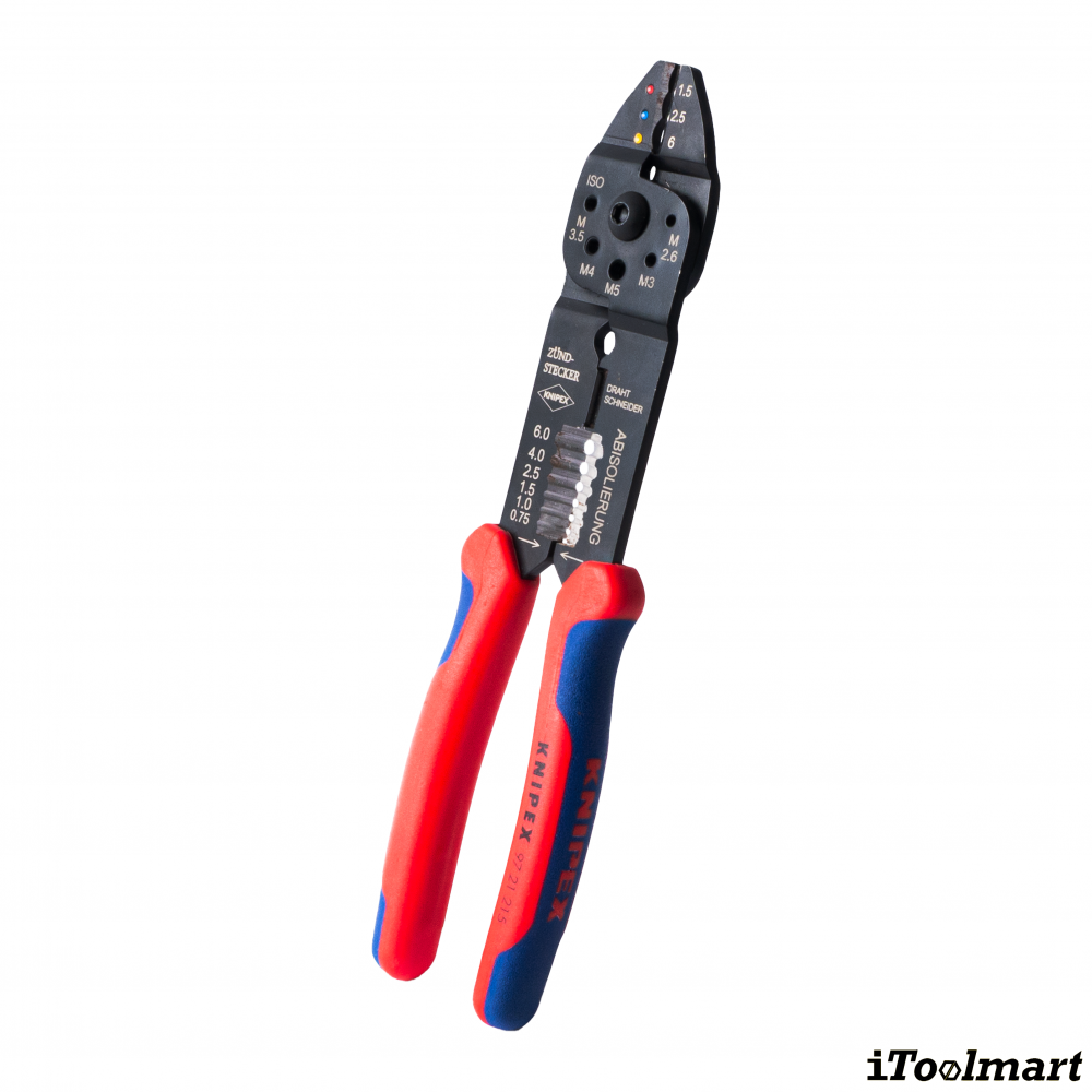 ชุดเครื่องมือช่างไฟฟ้า ITOOLMART COMBO&nbsp;Electrical Master Set  KNIPEX x BASIC INDUSTRIAL x DYMO พร้อมกล่อง DEWALT   8 ชิ้น 