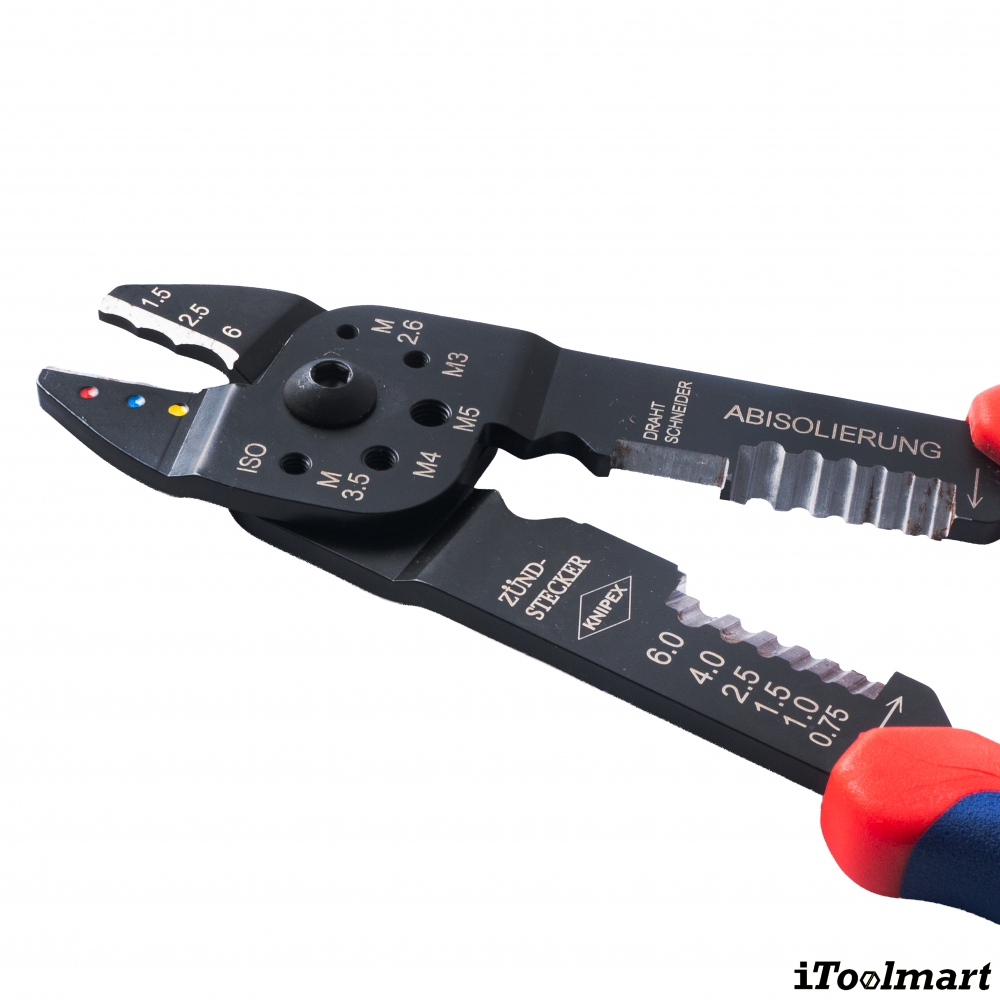 ชุดเครื่องมือช่างไฟฟ้า ITOOLMART COMBO&nbsp;Electrical Master Set  KNIPEX x BASIC INDUSTRIAL x DYMO พร้อมกล่อง DEWALT   8 ชิ้น 